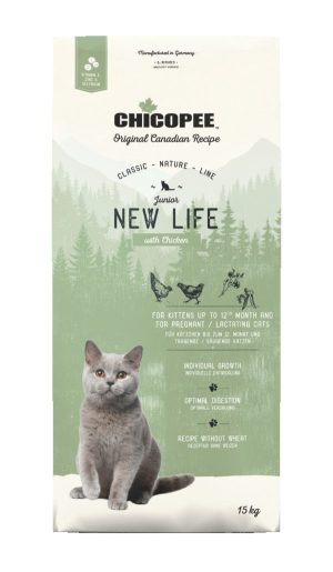 Chicopee CNL Junior New Life Kitten with Chicken 15kg