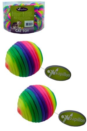 Παιχνίδι γάτας Rainbowball 3½ cm με ήχο