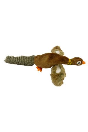 Φασιανός με ήχο-λούτρινο παιχνίδι σκύλου  50 cm