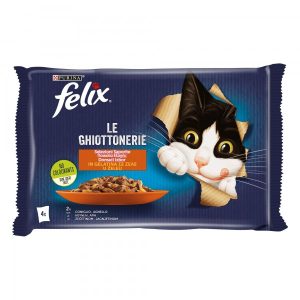 Purina Felix Le Ghiottonerie Rabbit & Lamb in Jelly 4x85gr
